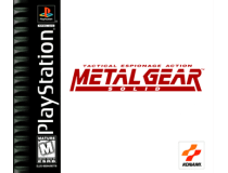 (Playstation, PS1): Metal Gear Solid - Black Label Version